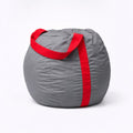 Beachball Gris con Rojo