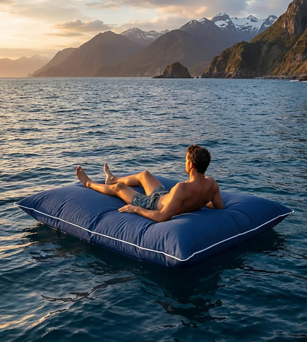 BeachMat Funda Azul