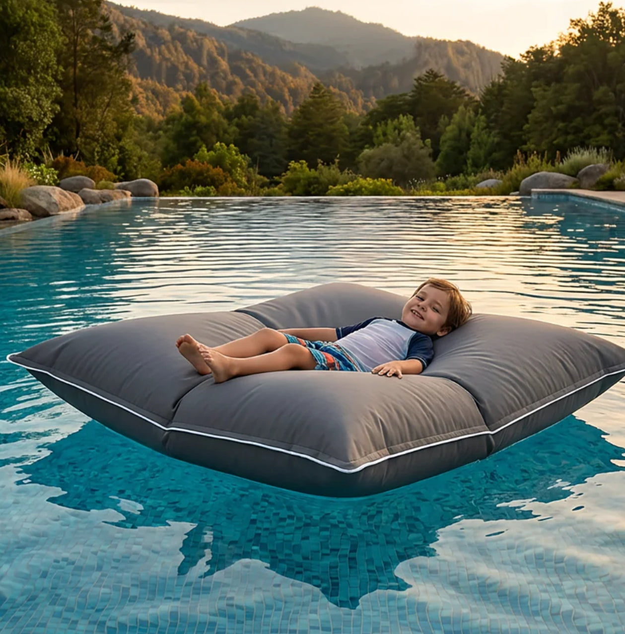 BeachMat Funda Gris
