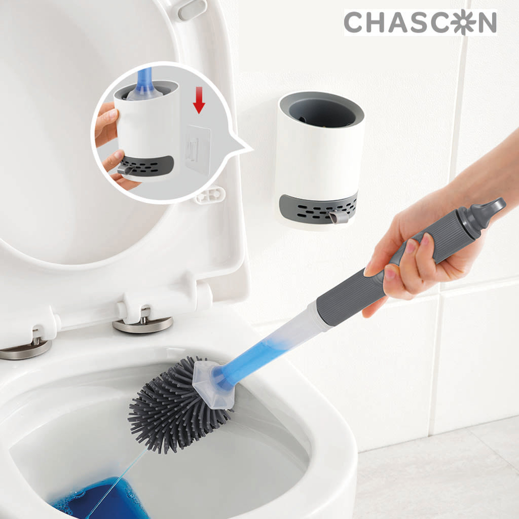 CHASCON Escobilla de baño X2